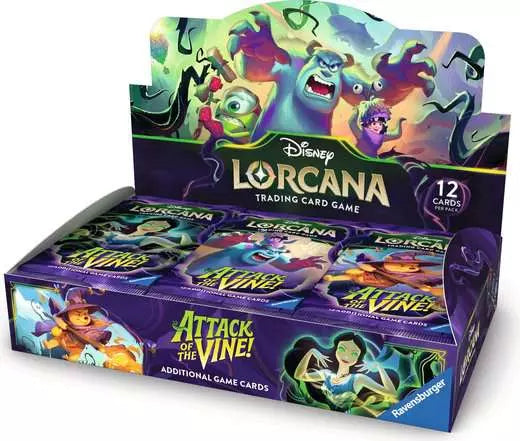 Disney Lorcana Attack of the Vine Booster Box - 24 packs