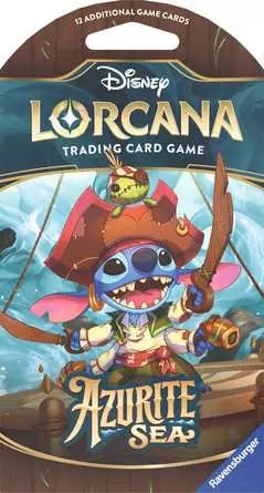 Disney Lorcana: Azurite Sea Sleeved Booster Pack
