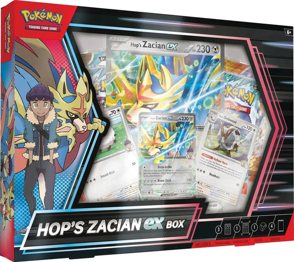 Pokémon TCG Hop's Zacian ex Box sealed