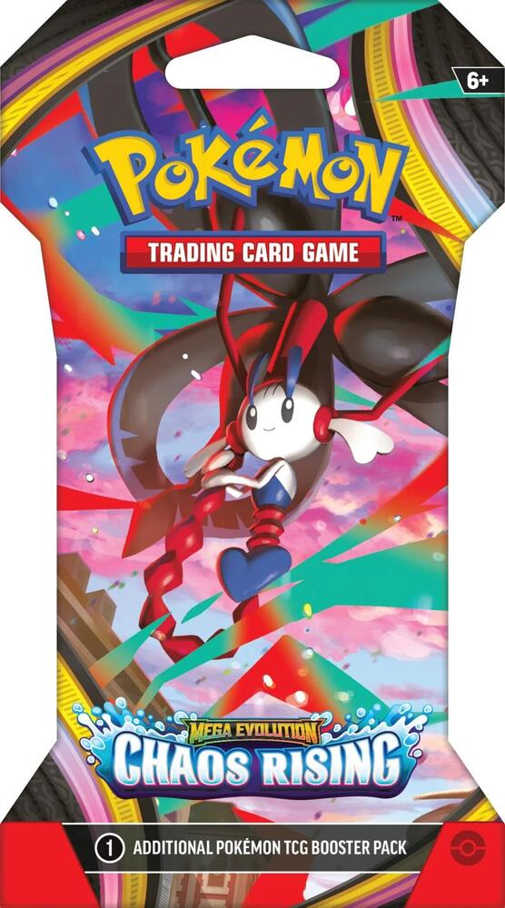 Pokémon TCG Mega Evolution Chaos Rising Sleeved Booster Pack